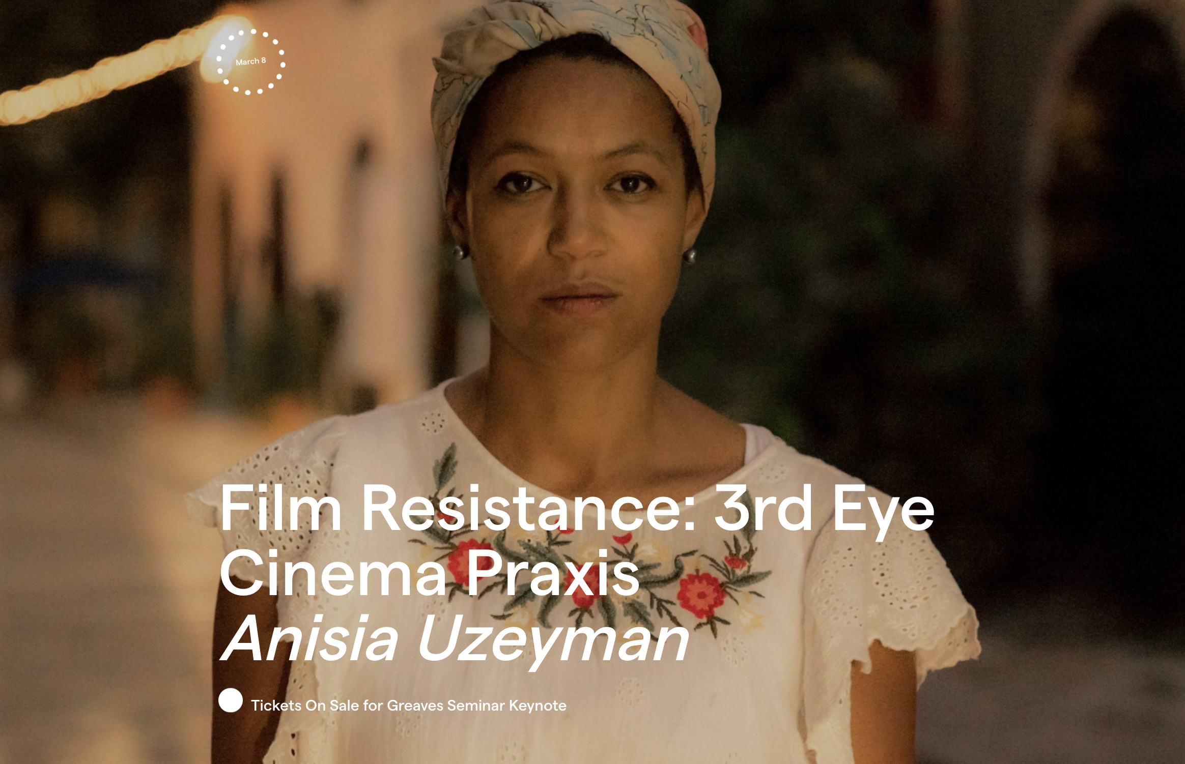 Film Resistance: 3rd Eye Cinema Praxis; Anisia Uzeyman